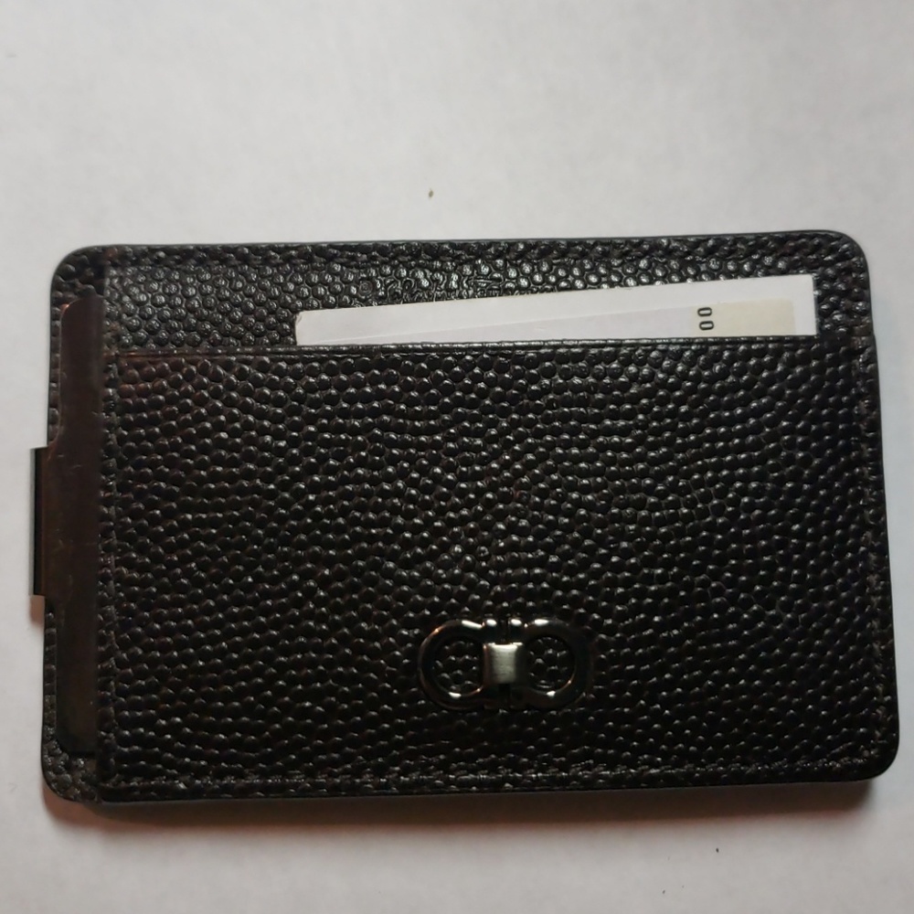 Ferragamo Id card money clip